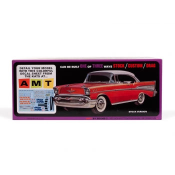 Plastikmodell – 1:25 1957 Chevy Bel Air „Pepper Shaker“ Silent Box Car – AMT1360